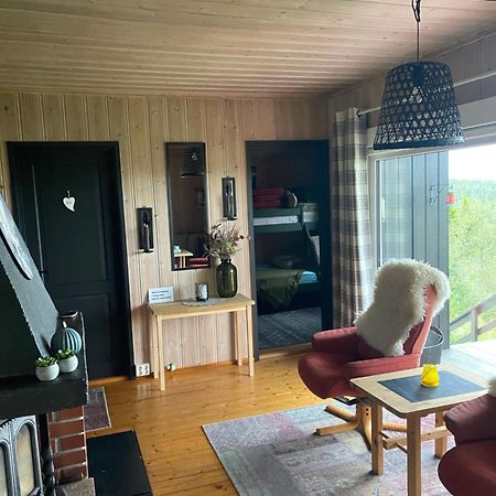Cabin In The Mountain, Outstanding View & Solar Energy Vollen Exterior foto